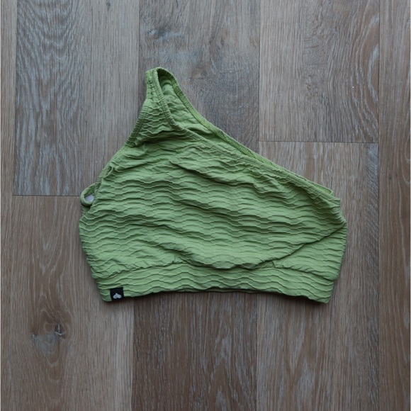 Booty by brabants one shoulder sports bra green - Picture 2 of 3